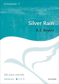 Silver Rain SSA choral sheet music cover Thumbnail